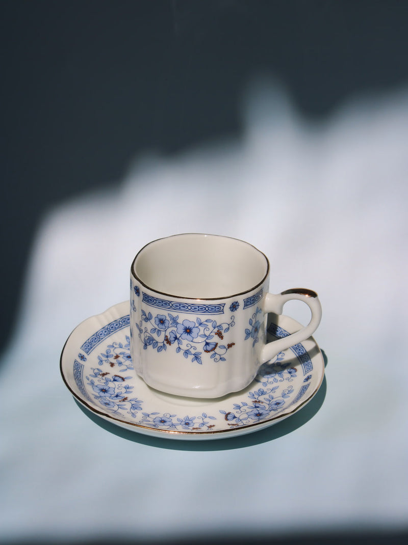 Ensemble tasse et soucoupe Celeste