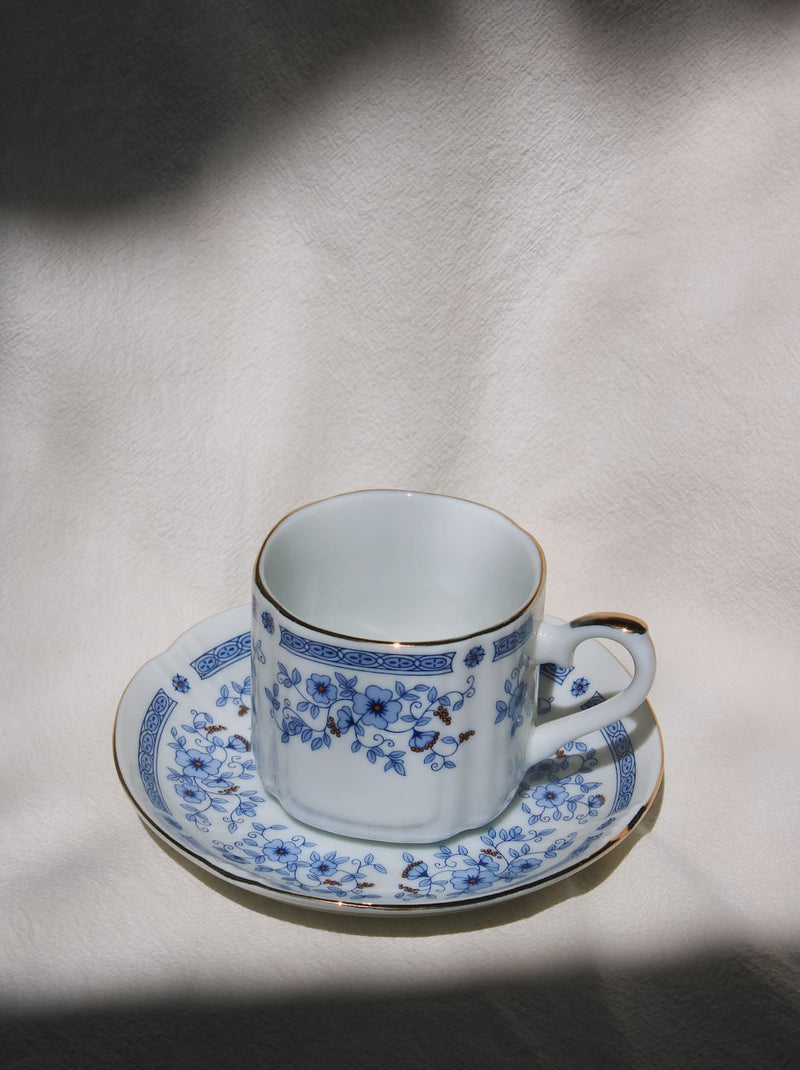 Ensemble tasse et soucoupe Celeste