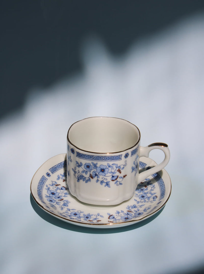 Ensemble tasse et soucoupe Celeste