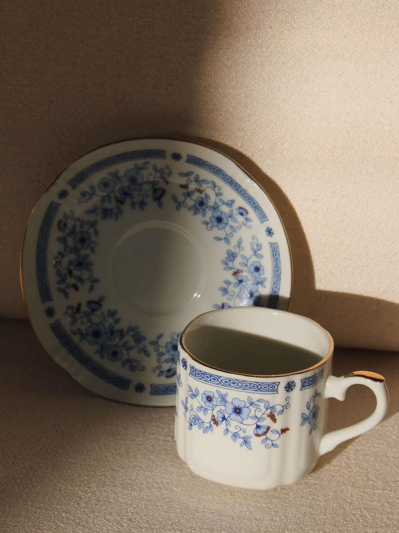 Ensemble tasse et soucoupe Celeste