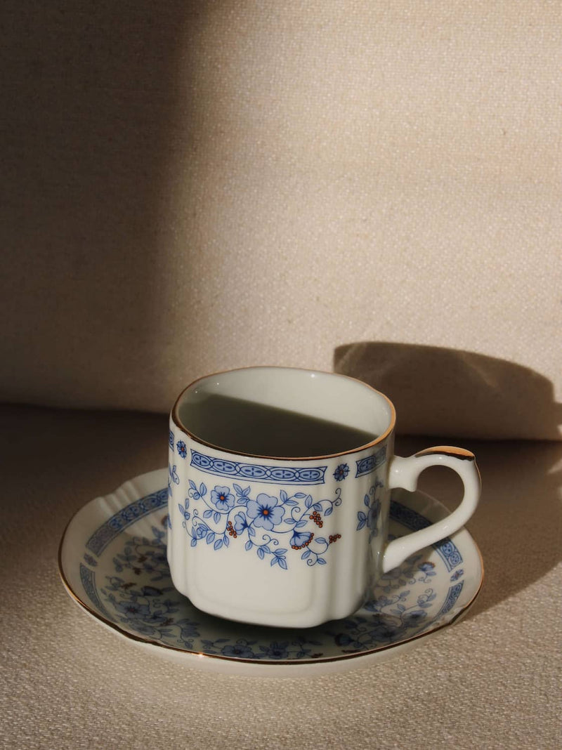 Ensemble tasse et soucoupe Celeste