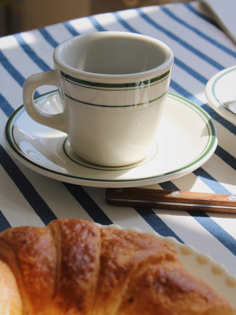 Tazza e piattino Verde