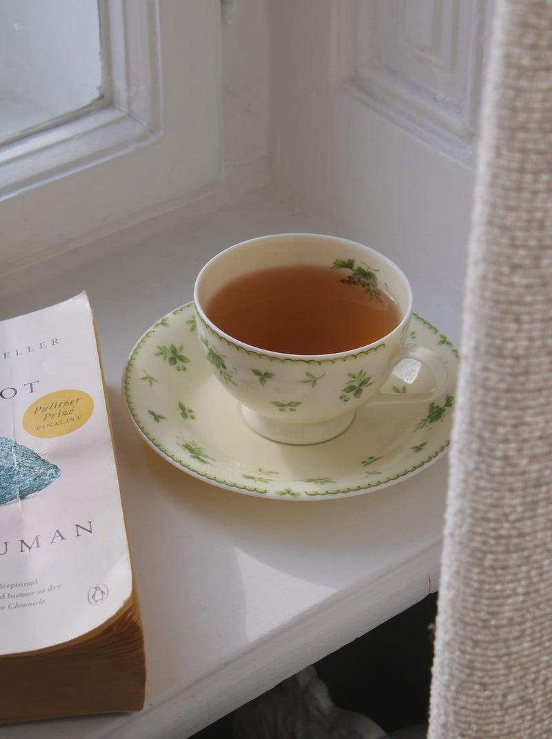 Miyu Vintage Kop en Schotel Set