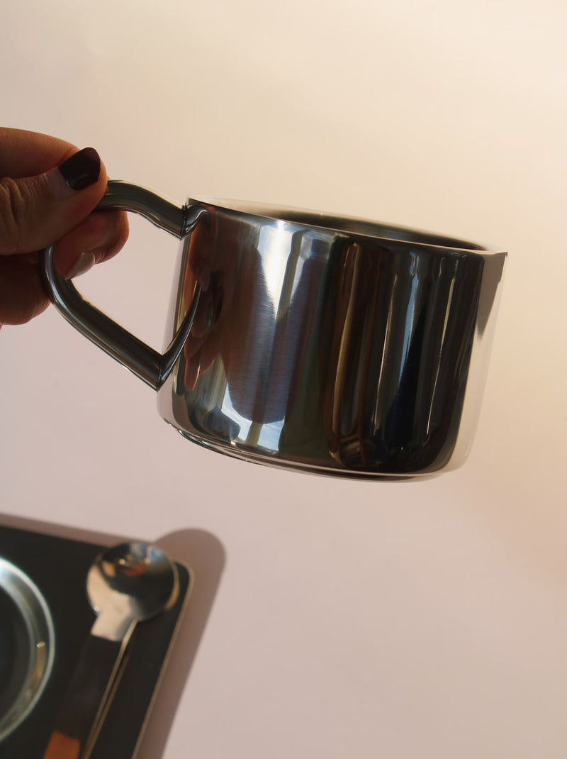 Aero Stainless Steel Cup Set