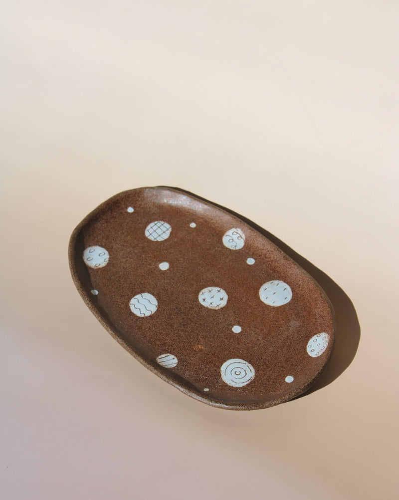 Cosmos Ceramic Cup and Plate Set