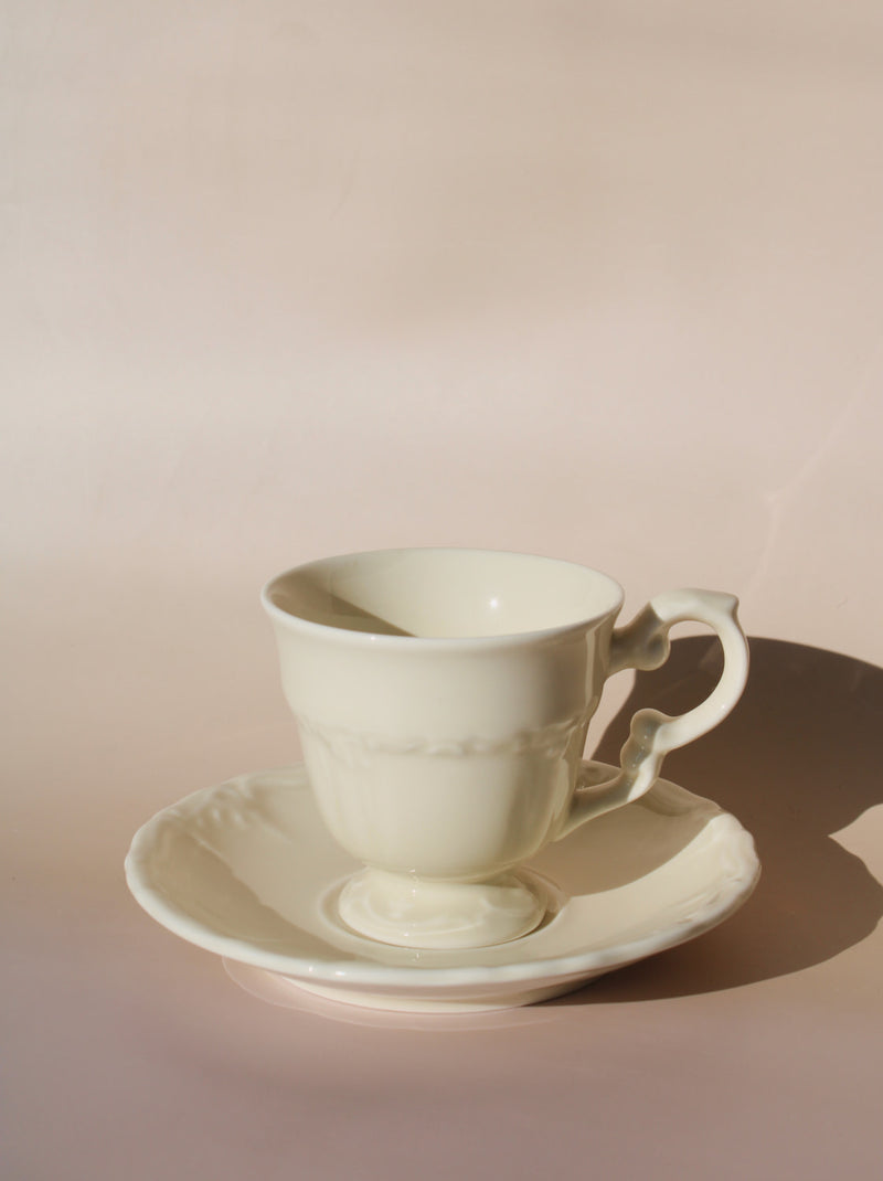Ensemble tasse et soucoupe Celia