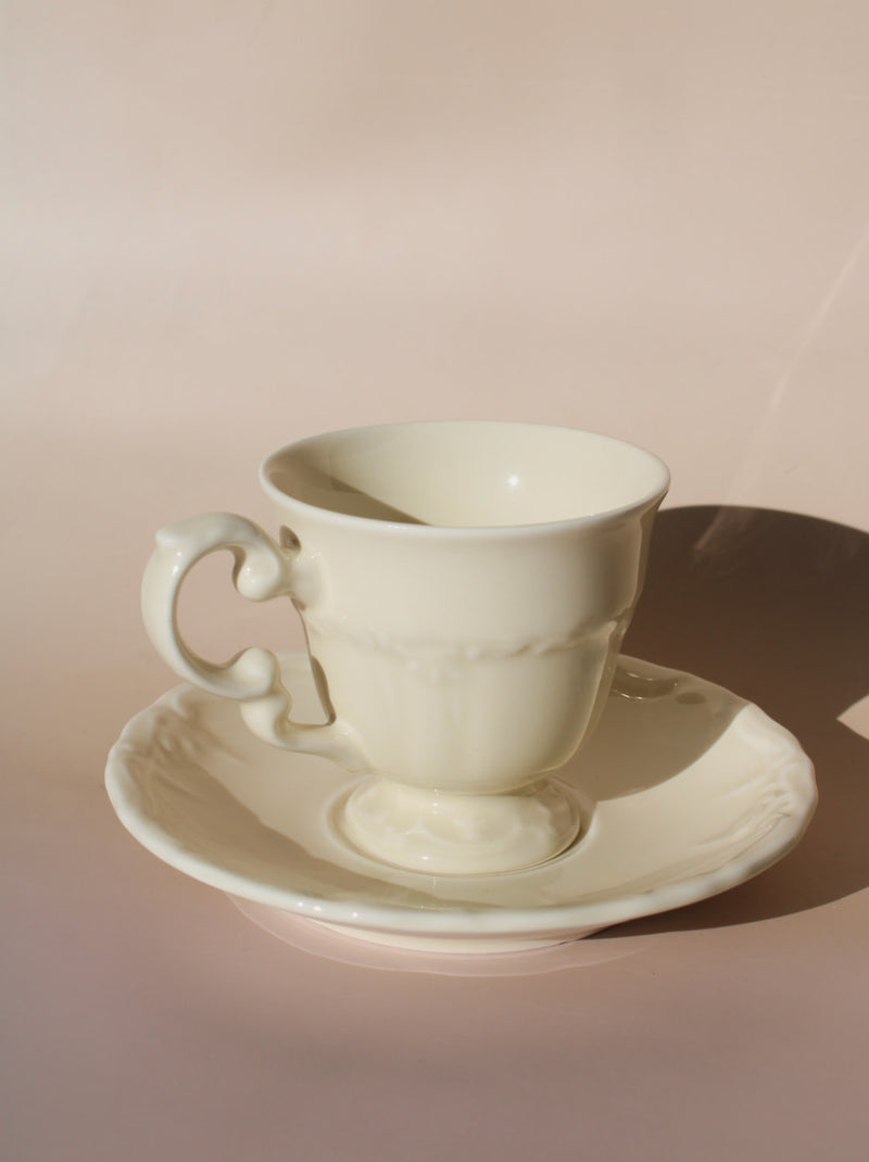 Ensemble tasse et soucoupe Celia