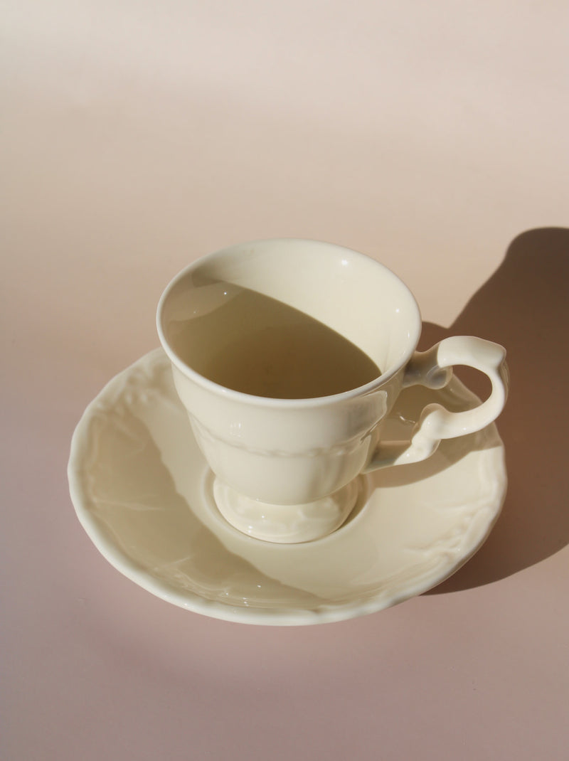 Ensemble tasse et soucoupe Celia