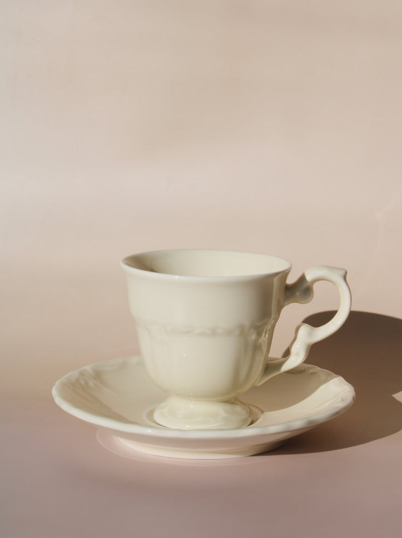 Ensemble tasse et soucoupe Celia