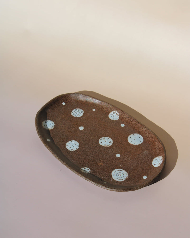 Cosmos Ceramic Cup and Plate Set