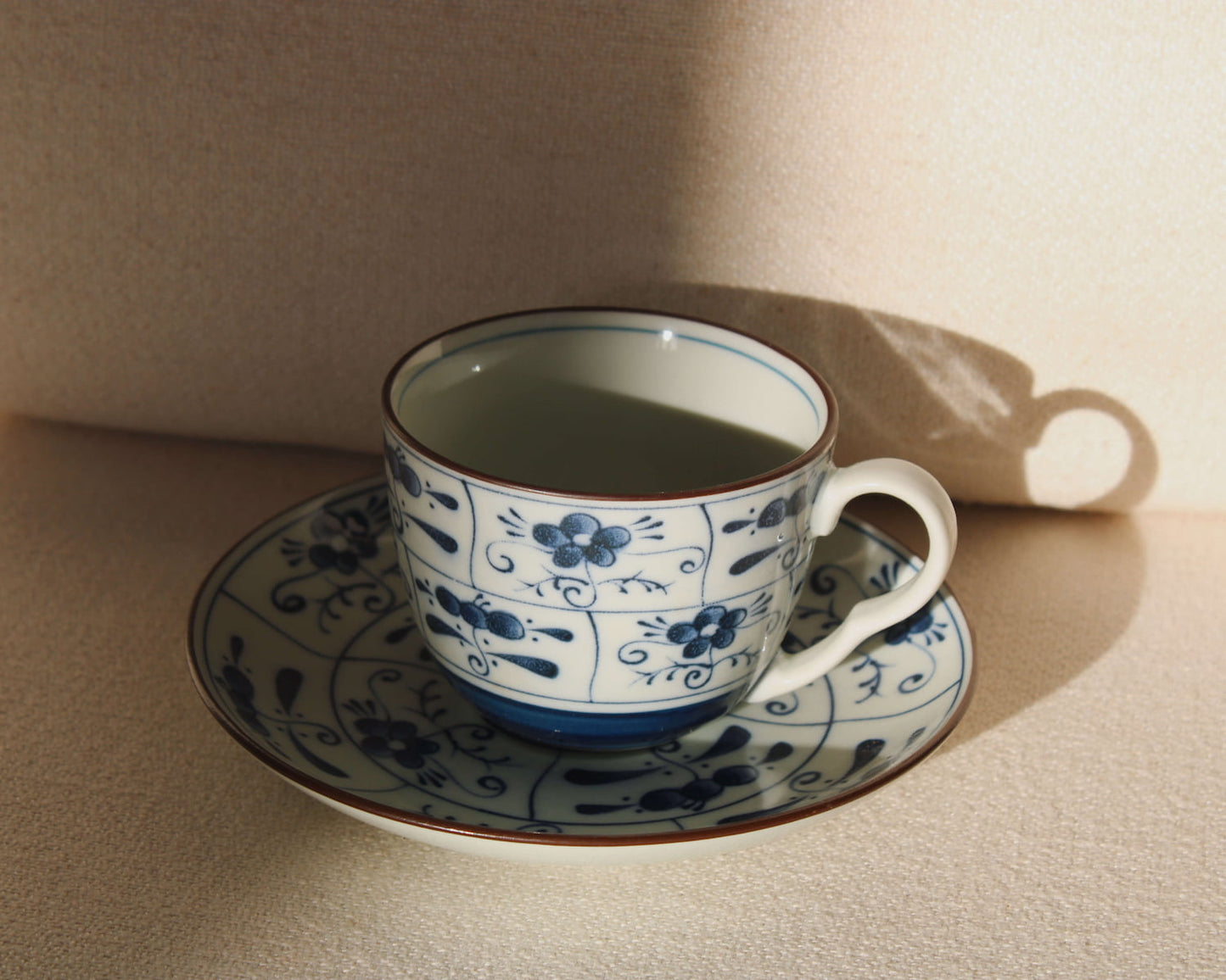 Taza y Plato Sienna