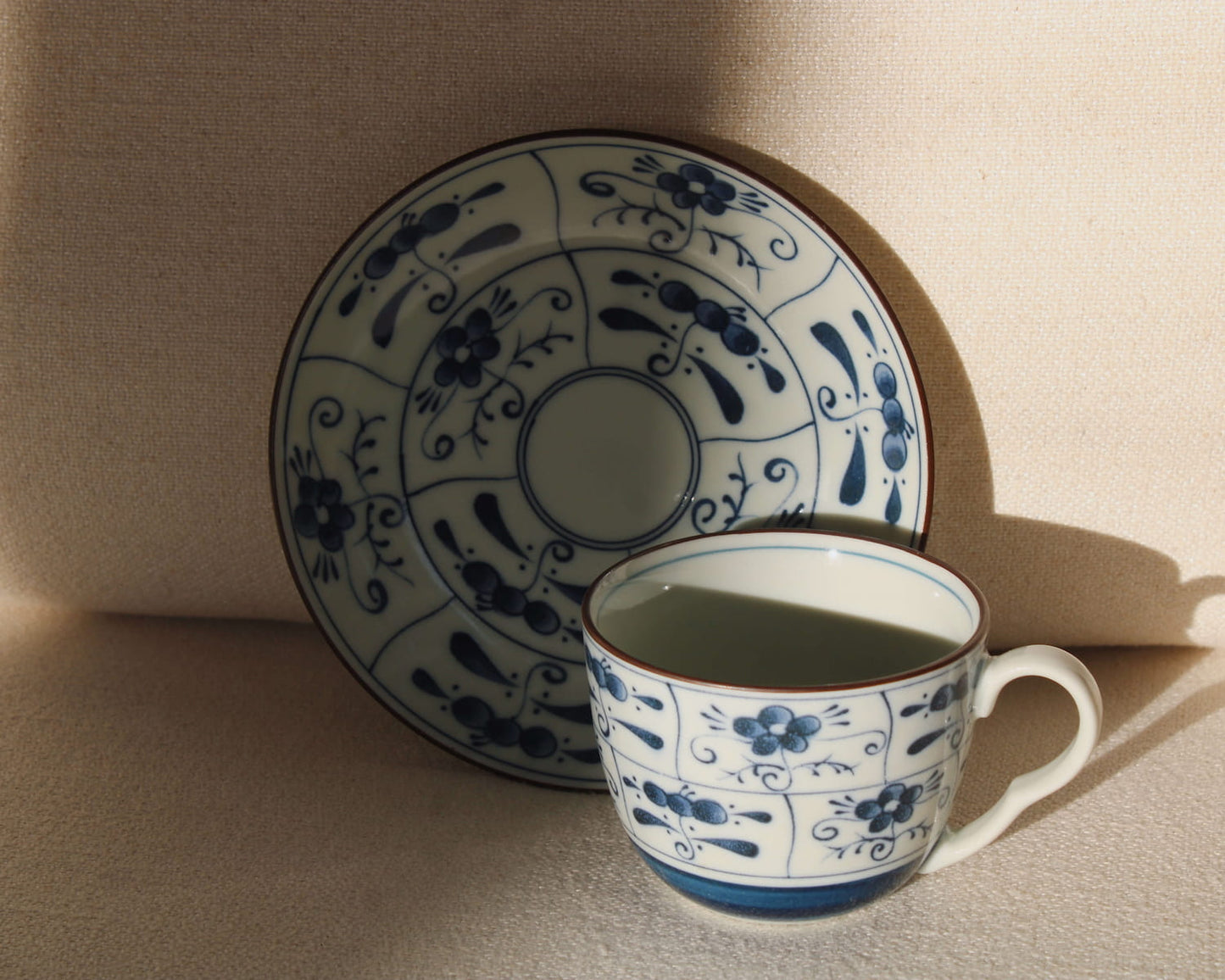Taza y Plato Sienna