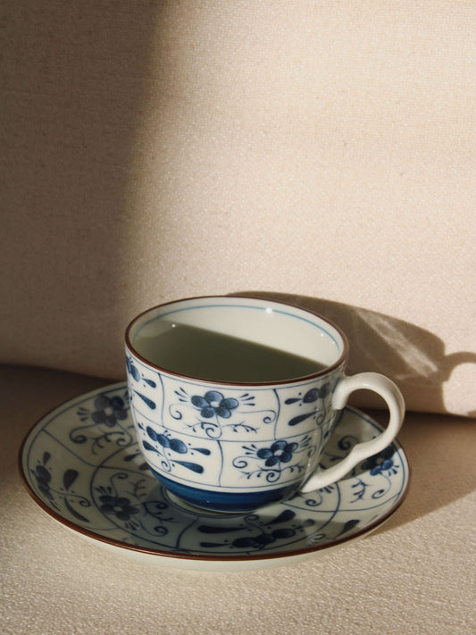Taza y Plato Sienna