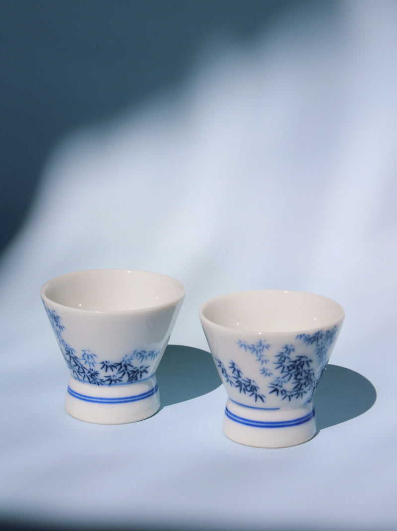 Tasse Bambou en Porcelaine