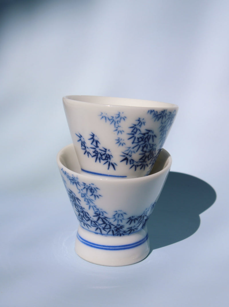Tasse Bambou en Porcelaine