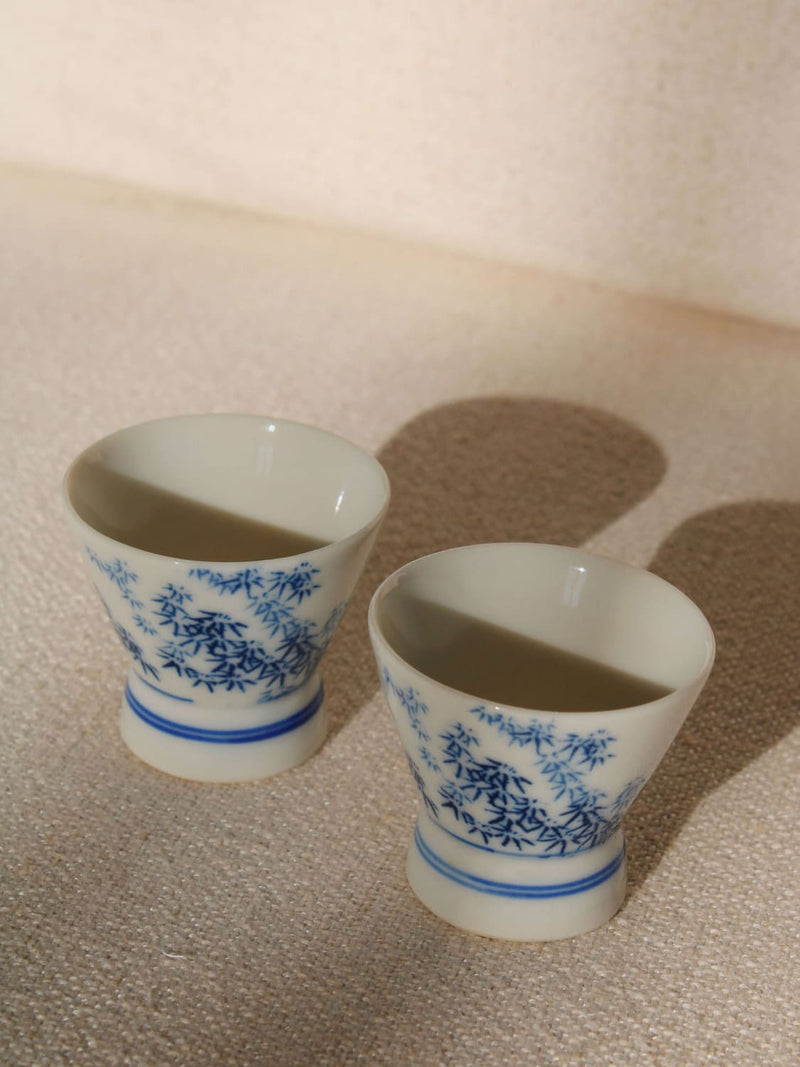 Tasse Bambou en Porcelaine