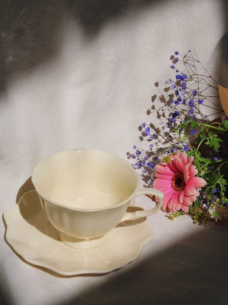 Tazza e piattino Élise