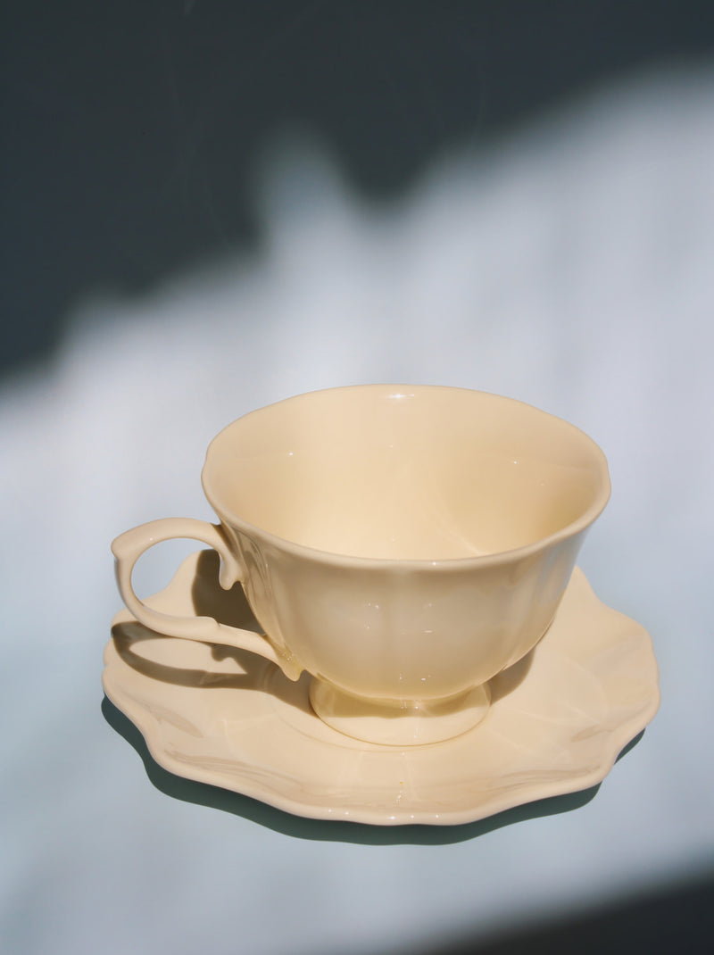 Tazza e piattino Élise