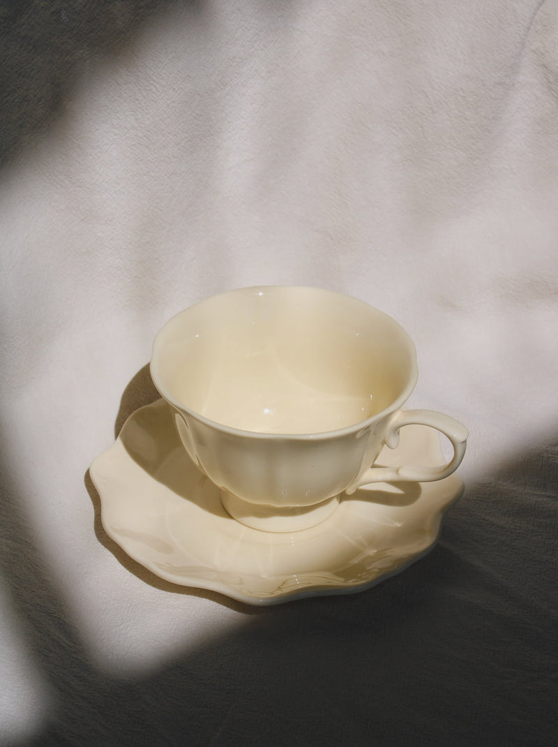 Tazza e piattino Élise