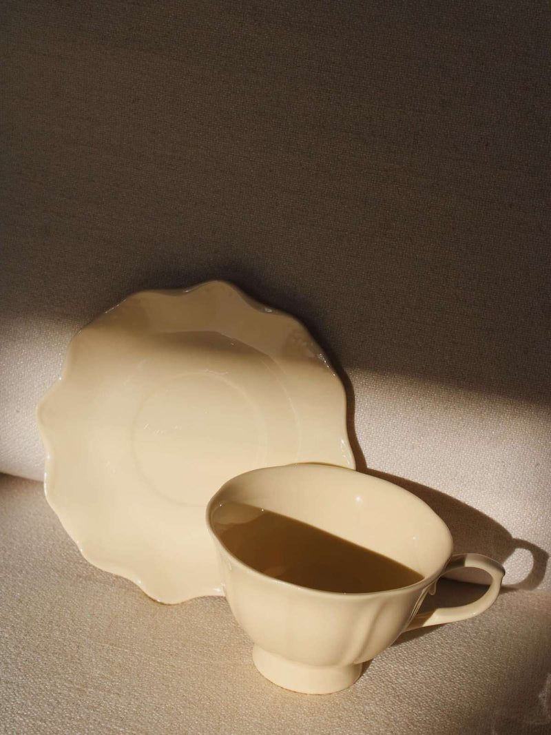 Tazza e piattino Élise