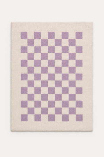 Taro Checker Rug