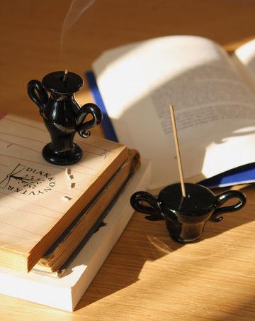 Genies Duo Keramik Räuchergefäß Set