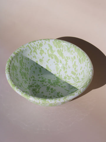 Clover Enamel Bowl