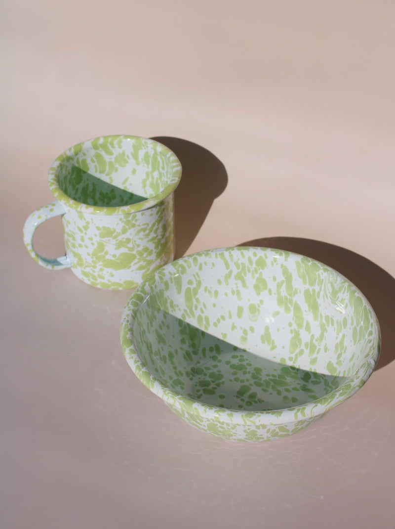 Tigela de esmalte Clover