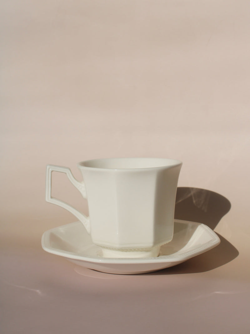 Ensemble tasse et soucoupe Rue