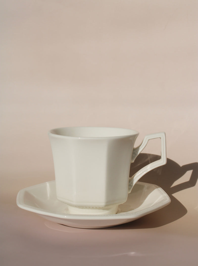 Ensemble tasse et soucoupe Rue