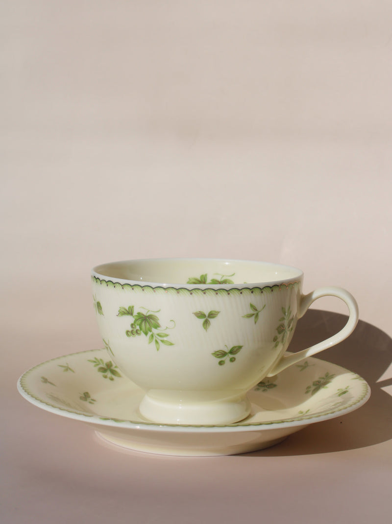 Miyu Vintage csésze és csészealj készlet