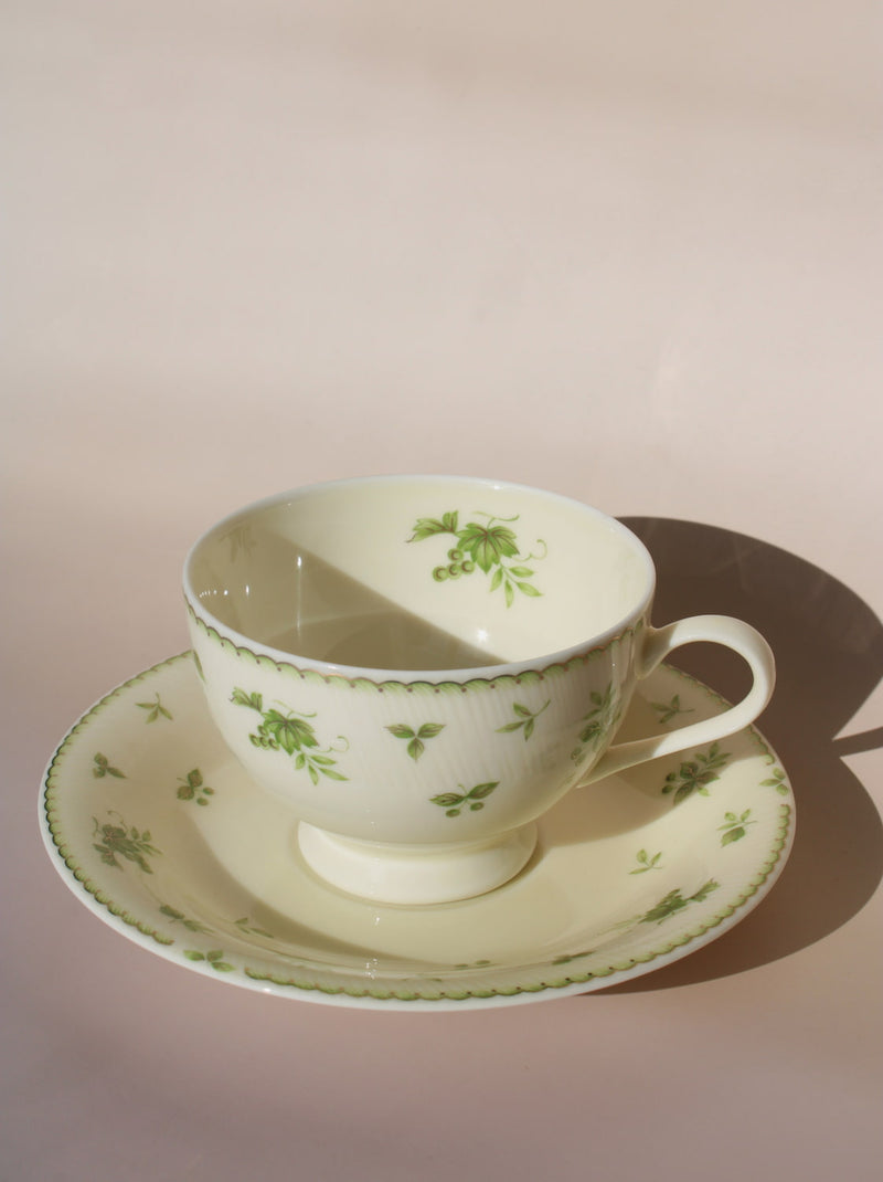 Miyu Vintage csésze és csészealj készlet