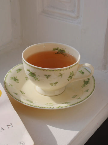 Miyu Vintage Cup and Saucer Set