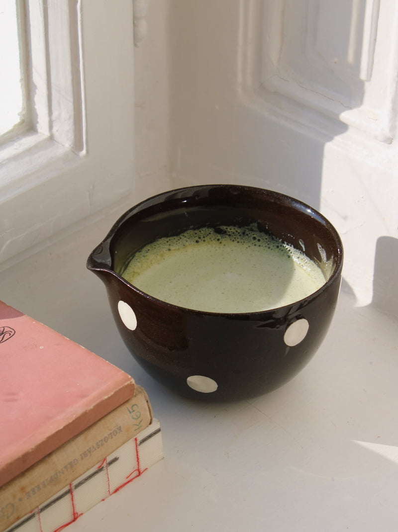 Bursztynowa miska Matcha