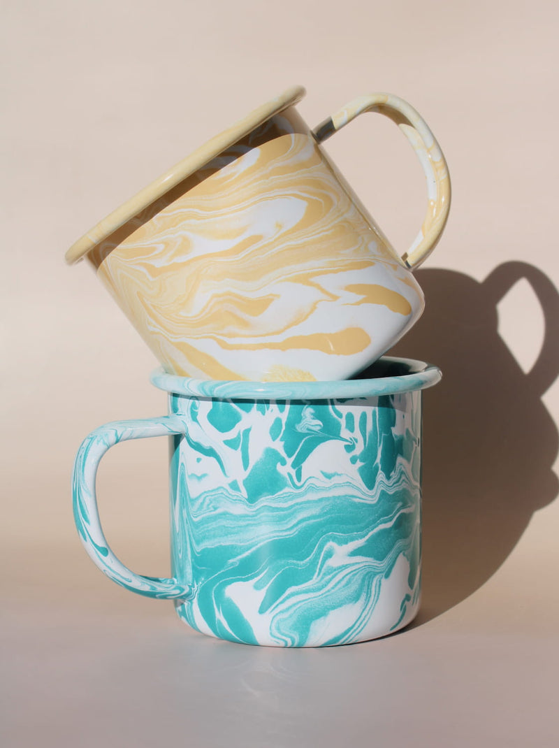 Tide zománcos bögre