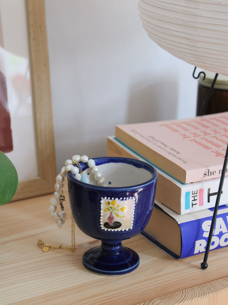 Lunaire Ceramic Goblet