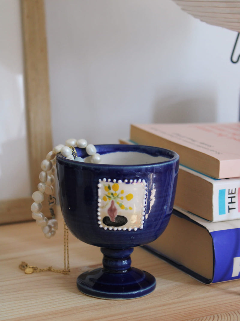 Lunaire Ceramic Goblet