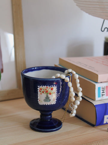 Lunaire Ceramic Goblet