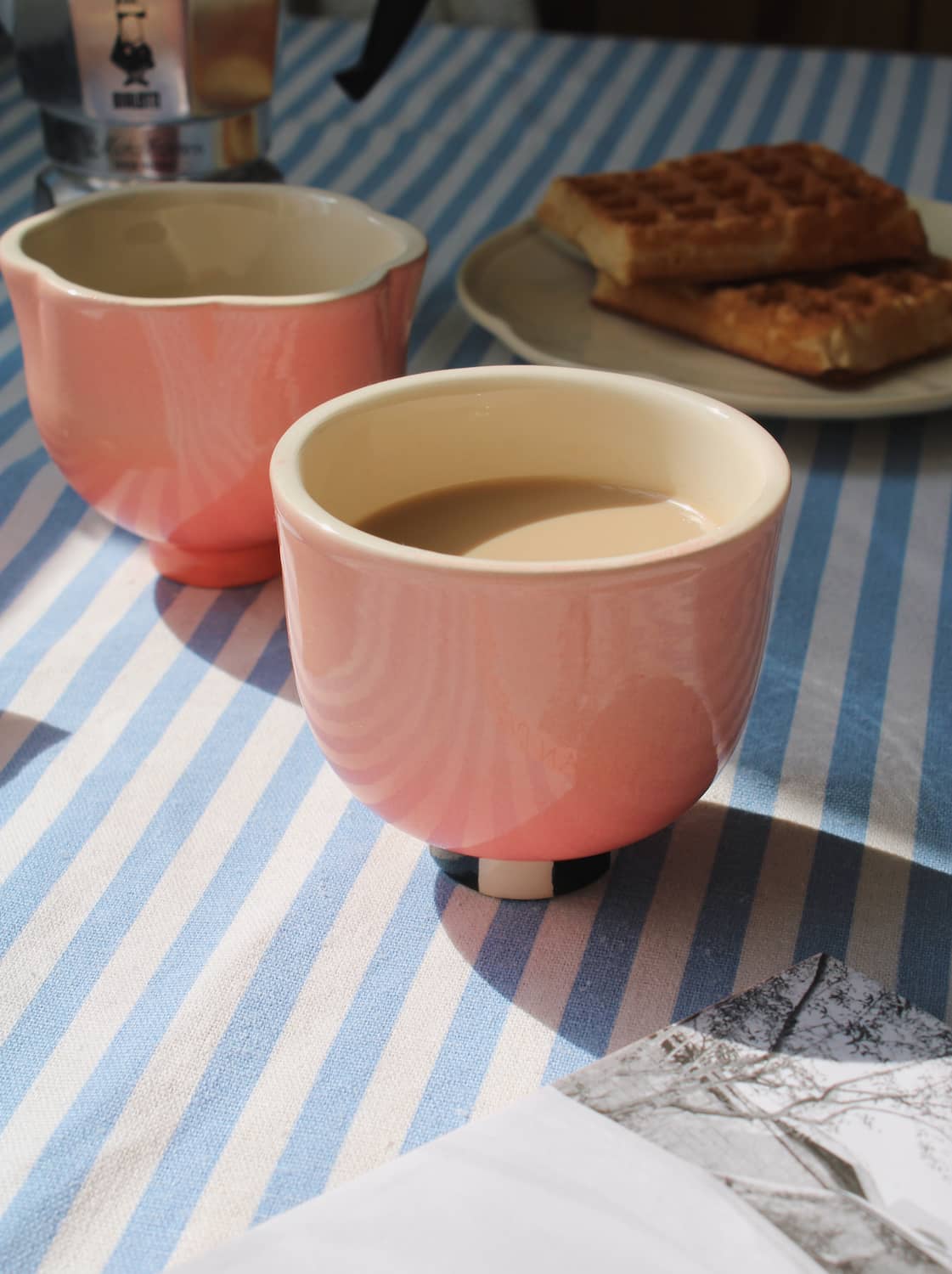 Sunset Yunomi Cup – Handmade Stoneware Coffee Cup | Mimo Collective