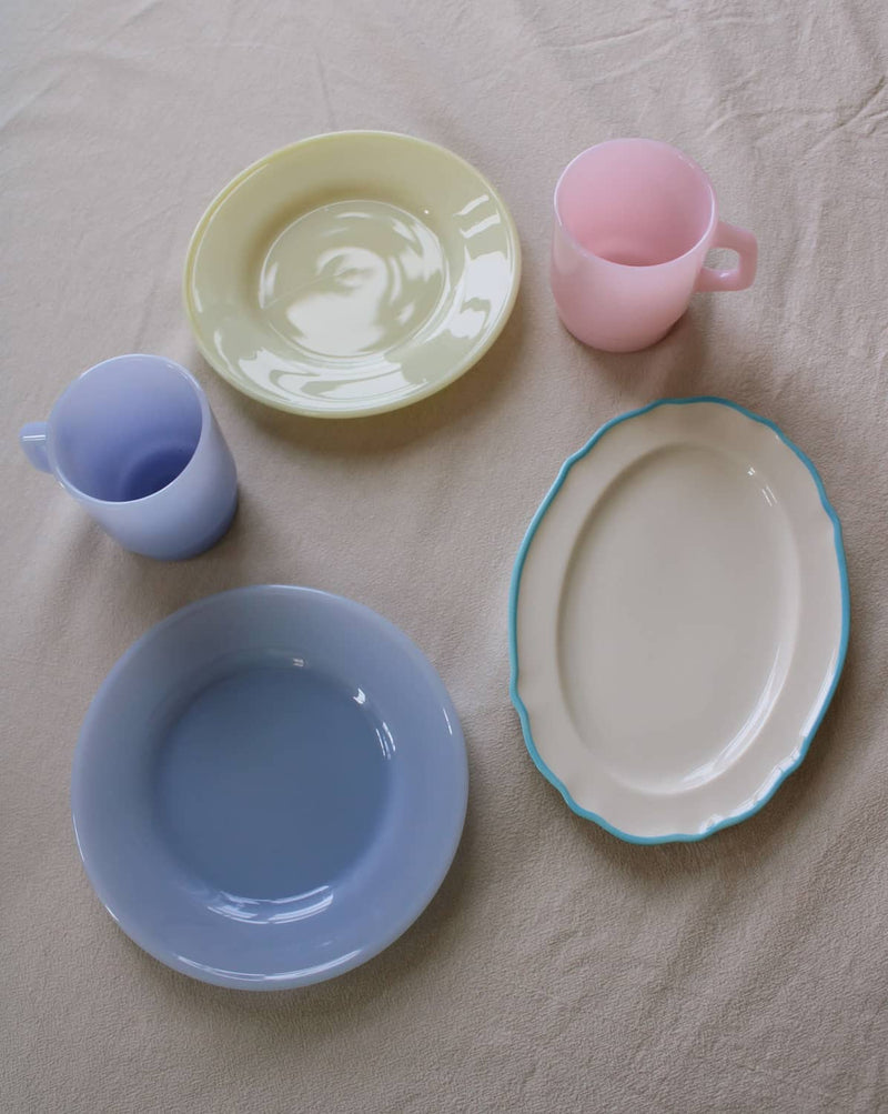 Morgon Mist Glasplatta