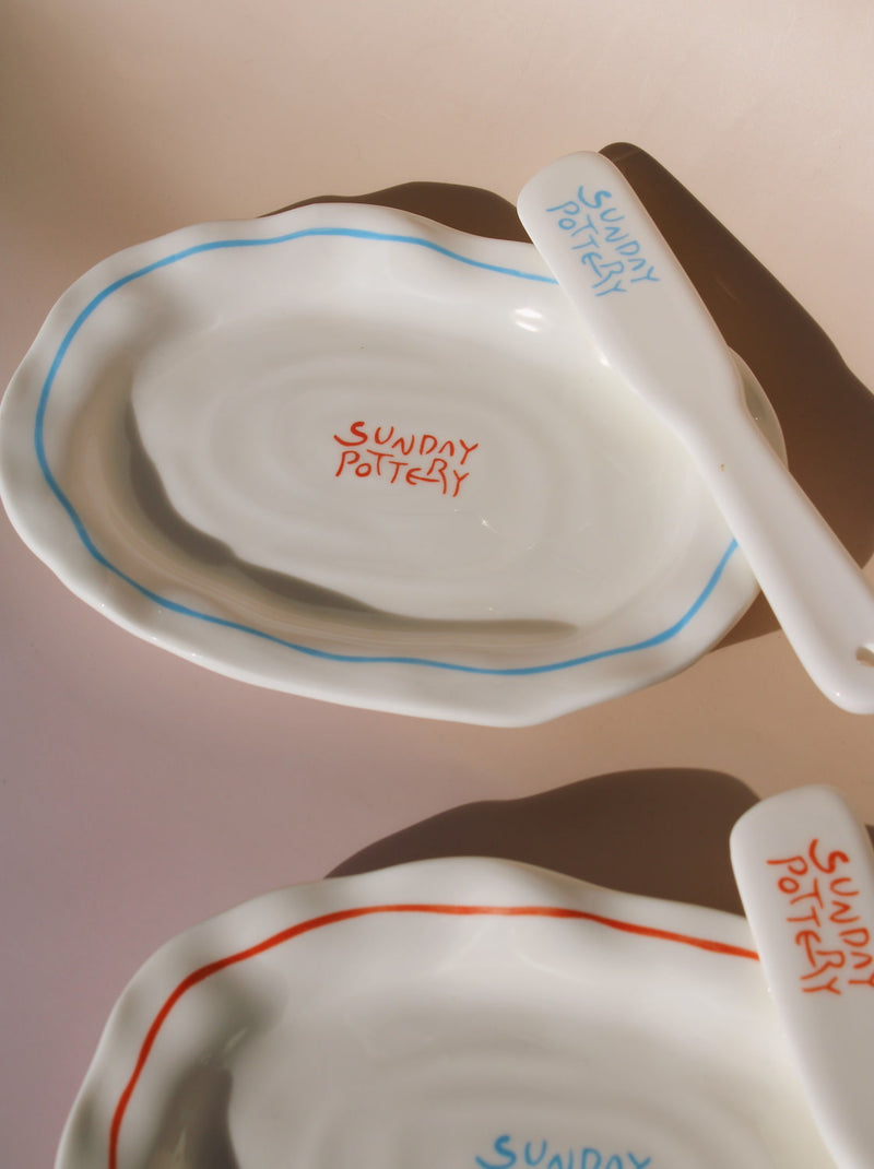 Vasárnapi Ripple tálaló tányérkészlet