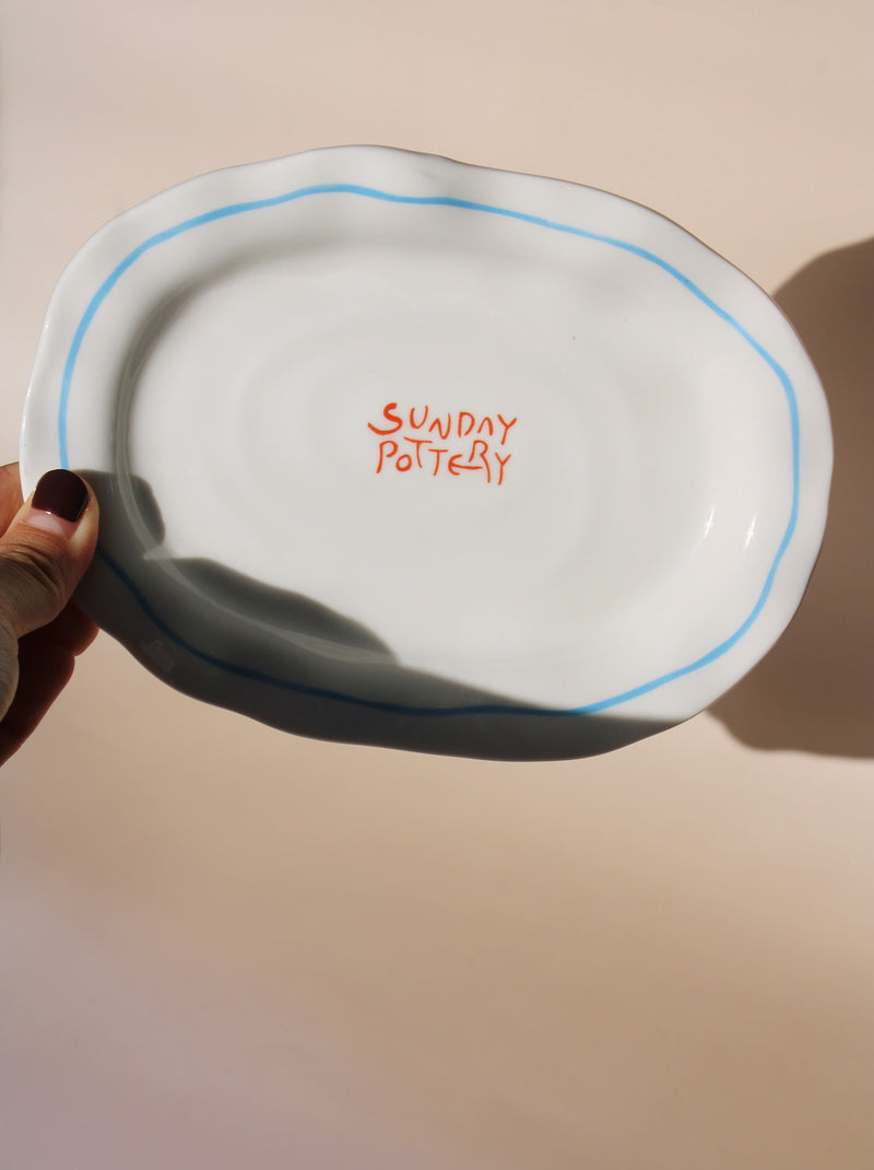 Vasárnapi Ripple tálaló tányérkészlet