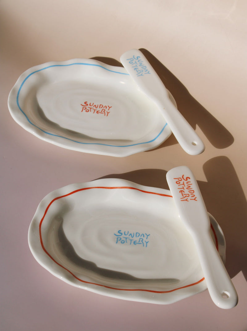 Vasárnapi Ripple tálaló tányérkészlet