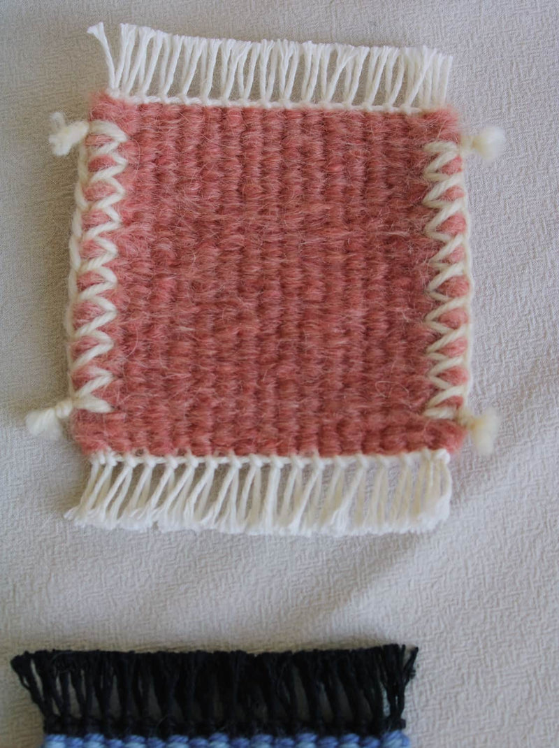 Indigo Loom Handvävd ullunderlägg