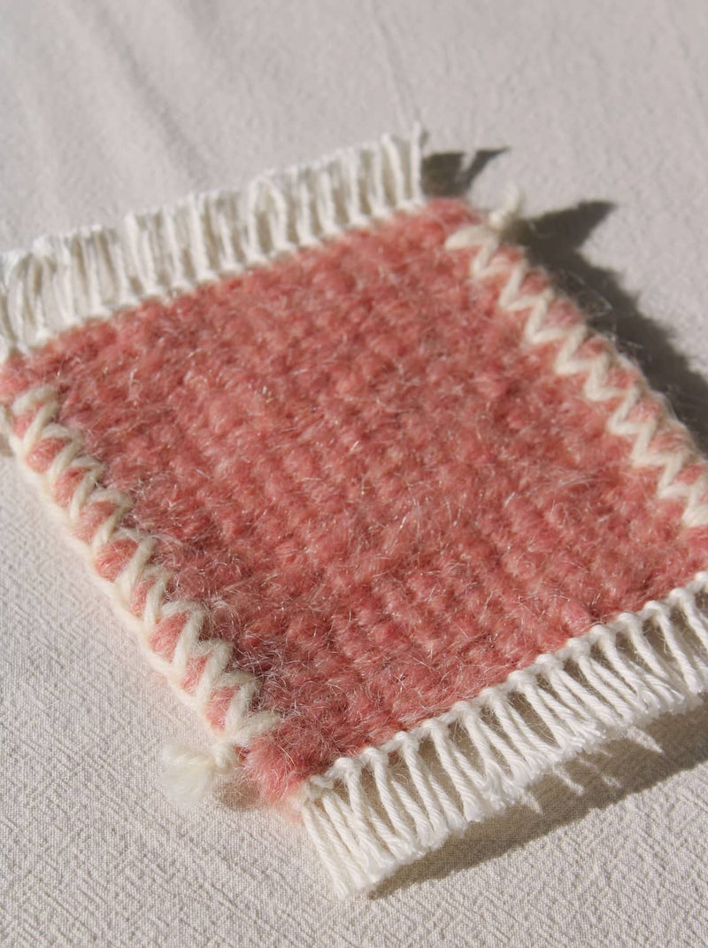 Indigo Loom Handvävd ullunderlägg