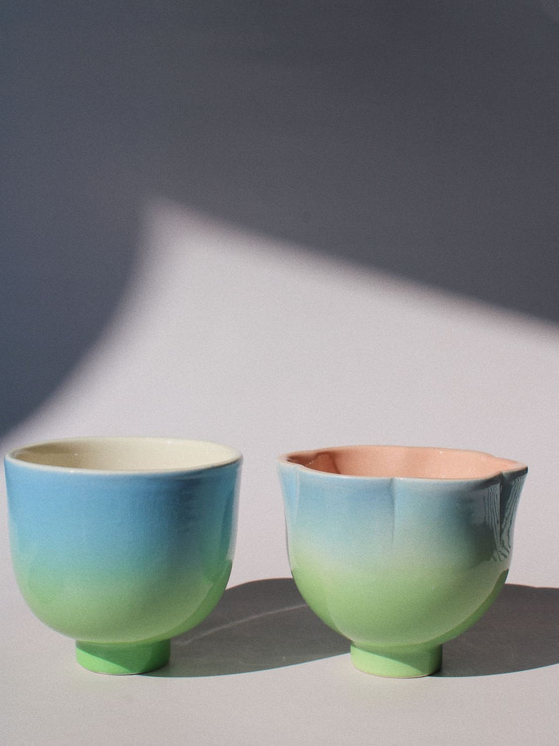 Sky Flower Yunomi Cup