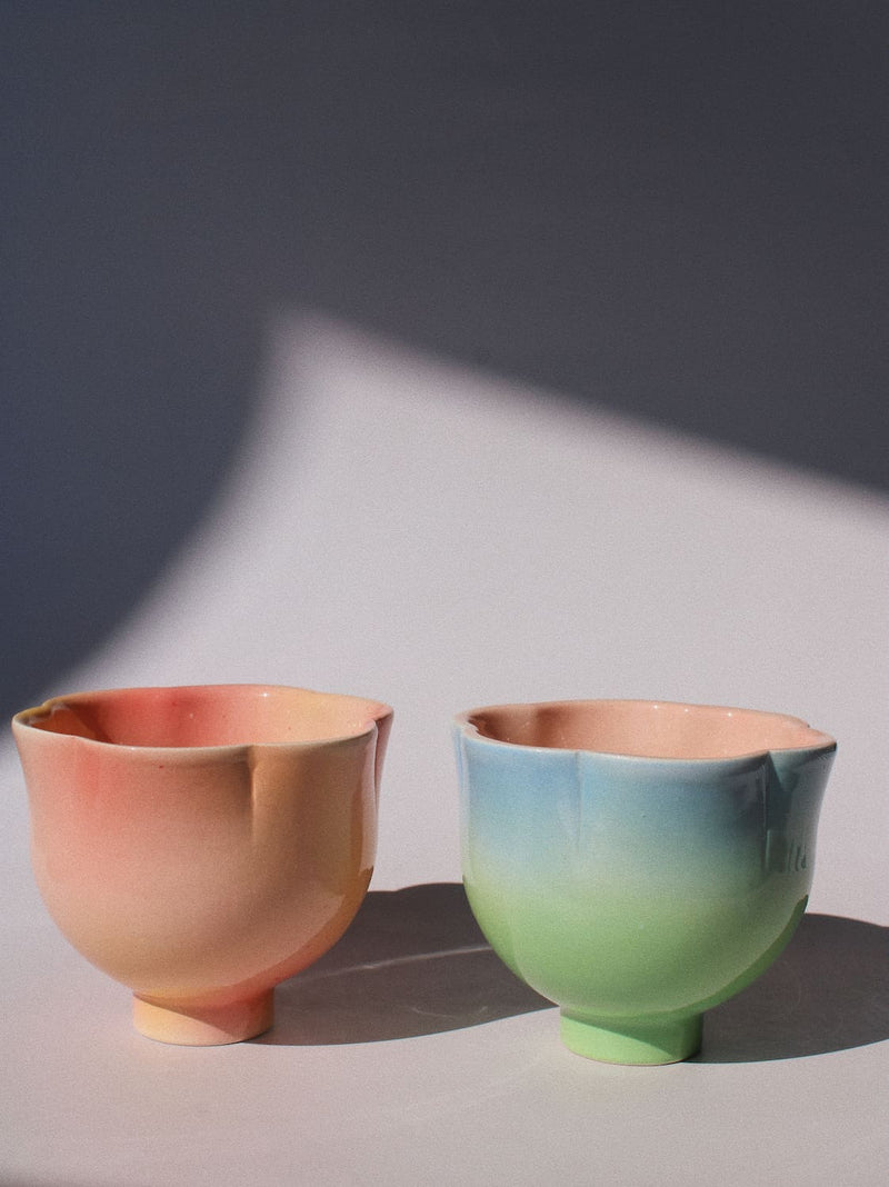 Sky Flower Yunomi Cup