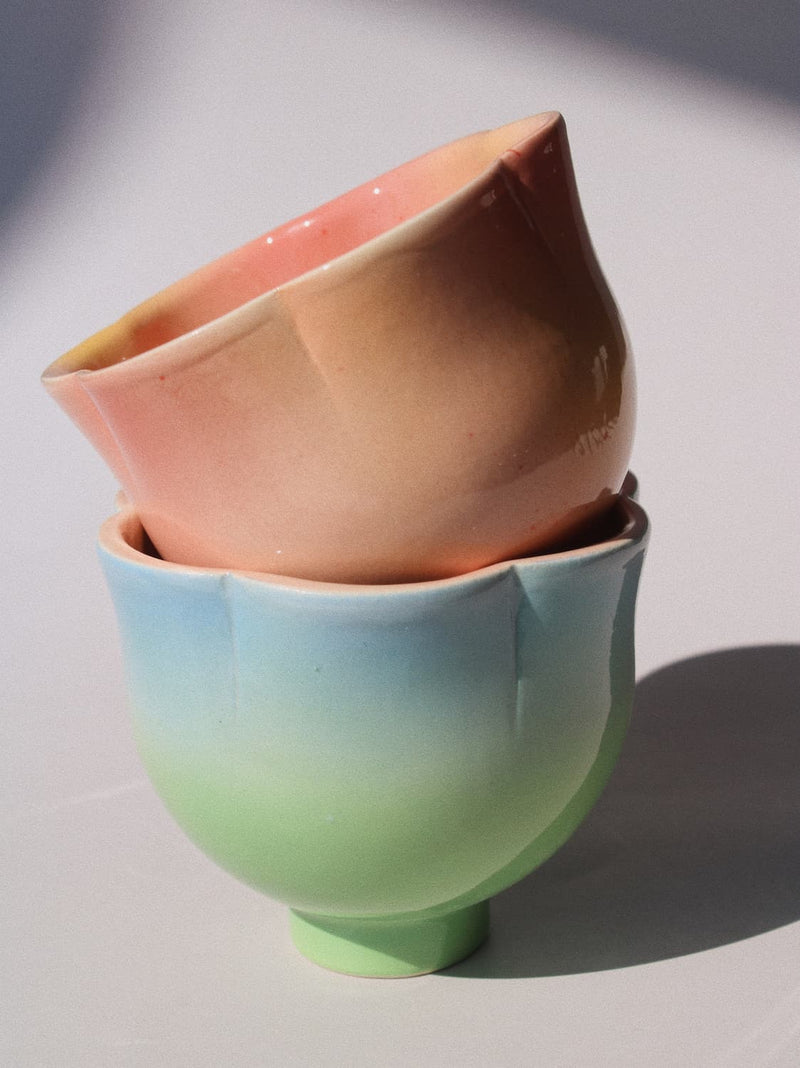 Sky Flower Yunomi Cup