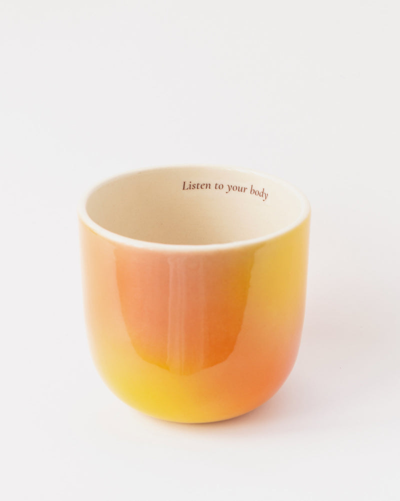 Listen to Your Body — Bladder Cancer Awareness Mug
