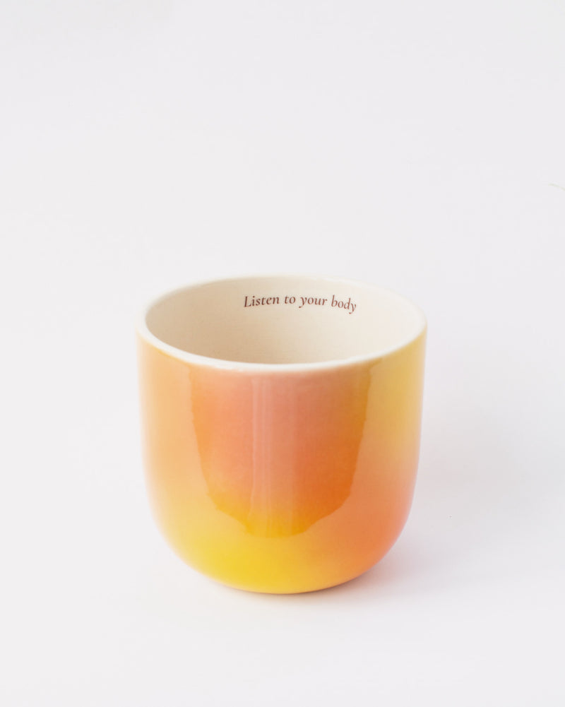 Listen to Your Body — Bladder Cancer Awareness Mug